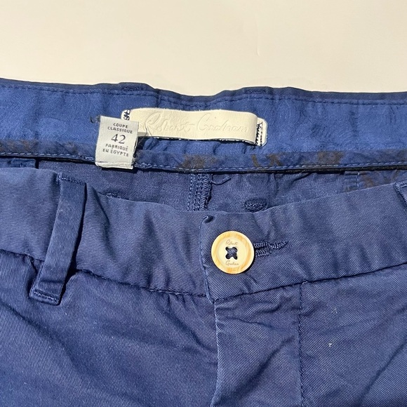 Robert Graham Shorts Mens 42 Blue Classic Fit Slash Pockets Outdoor Casual Men - Picture 2 of 6